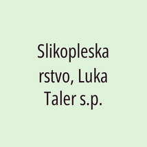 Slikopleskarstvo, Luka Taler s.p. - Logotip