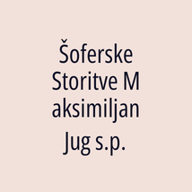 Šoferske Storitve Maksimiljan Jug s.p. - Logotip