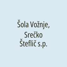 Šola Vožnje, Srečko Šteflič s.p. - Logotip