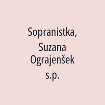 Sopranistka, Suzana Ograjenšek s.p. - Logotip