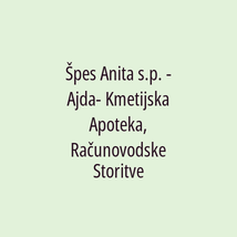 Špes Anita s.p. - Ajda- Kmetijska Apoteka, Računovodske Storitve - Logotip