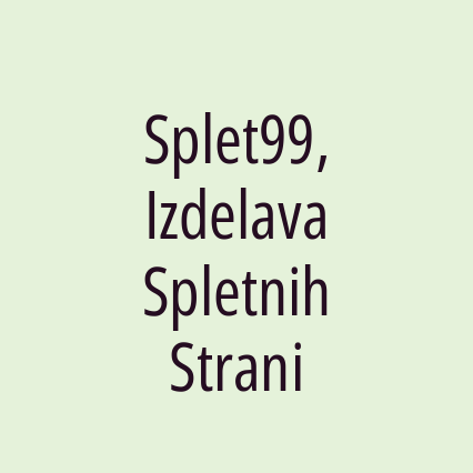 Splet99, Izdelava Spletnih Strani - Logotip