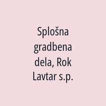 Splošna gradbena dela, Rok Lavtar s.p. - Logotip