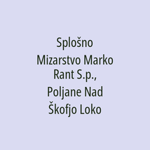 Splošno Mizarstvo Marko Rant S.p., Poljane Nad Škofjo Loko - Logotip