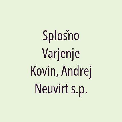 Splošno Varjenje Kovin, Andrej Neuvirt s.p. - Logotip