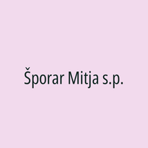 Šporar Mitja s.p. - Logotip