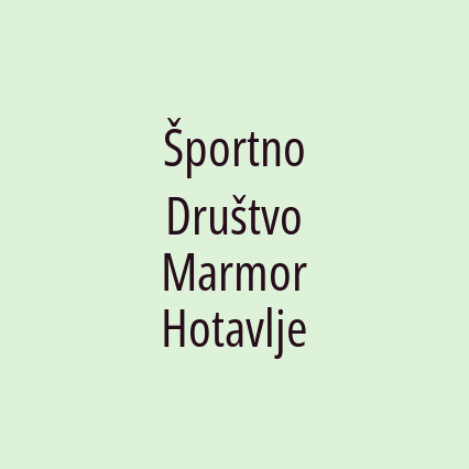 Športno Društvo Marmor Hotavlje - Logotip