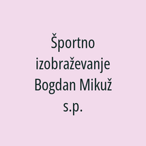 Športno izobraževanje Bogdan Mikuž s.p. - Logotip