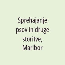 Sprehajanje psov in druge storitve, Maribor - Logotip