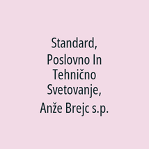 Standard, Poslovno In Tehnično Svetovanje, Anže Brejc s.p. - Logotip