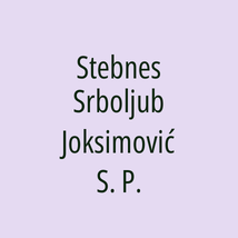 Stebnes Srboljub Joksimović S. P. - Logotip