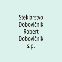 Steklarstvo Dobovičnik Robert Dobovičnik s.p. - Logotip