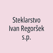 Steklarstvo Ivan Regoršek s.p. - Logotip