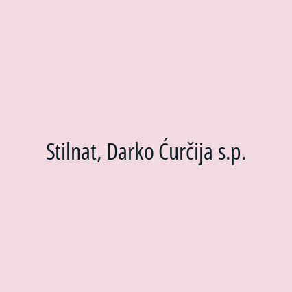 Stilnat, Darko Ćurčija s.p. - Logotip