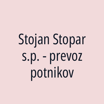 Stojan Stopar s.p. - prevoz potnikov - Logotip