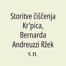 Storitve čiščenja Kr'pica, Bernarda Andreuzzi Ržek s.p. - Logotip