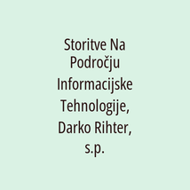 Storitve Na Področju Informacijske Tehnologije, Darko Rihter, s.p. - Logotip