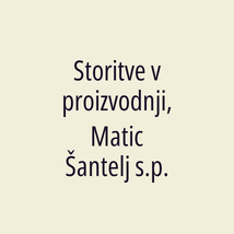 Storitve v proizvodnji, Matic Šantelj s.p. - Logotip