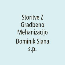 Storitve Z Gradbeno Mehanizacijo Dominik Slana s.p. - Logotip