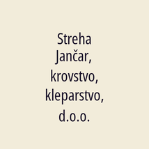 Streha Jančar, krovstvo, kleparstvo, d.o.o. - Logotip