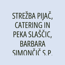 STREŽBA PIJAČ, CATERING IN PEKA SLAŠČIC, BARBARA SIMONČIČ S.P. - Logotip
