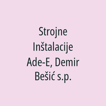 Strojne Inštalacije Ade-E, Demir Bešić s.p. - Logotip