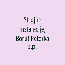 Strojne Instalacije, Borut Peterka s.p. - Logotip