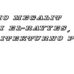 STUDIO MEGALIT, arhitekturno projektiranje, Rami El Rayyes s.p. - Logotip