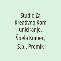 Studio Za Kreativno Komuniciranje, Špela Kumer, S.p., Premik - Logotip