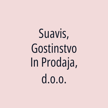 Suavis, Gostinstvo In Prodaja, d.o.o. - Logotip