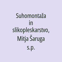 Suhomontaža in slikopleskarstvo, Mitja Šaruga s.p. - Logotip