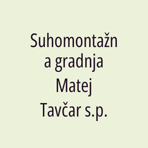 Suhomontažna gradnja Matej Tavčar s.p. - Logotip