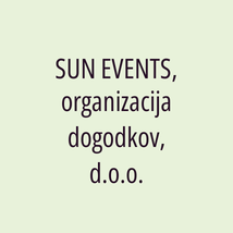 SUN EVENTS, organizacija dogodkov, d.o.o. - Logotip