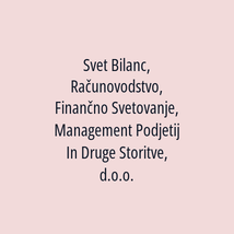 Svet Bilanc, Računovodstvo, Finančno Svetovanje, Management Podjetij In Druge Storitve, d.o.o. - Logotip