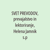 SVET PREVODOV, prevajalstvo in lektoriranje, Helena Jamnik s.p - Logotip