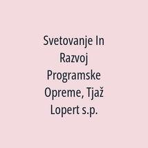 Svetovanje In Razvoj Programske Opreme, Tjaž Lopert s.p. - Logotip