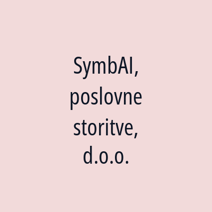SymbAI, poslovne storitve, d.o.o. - Logotip