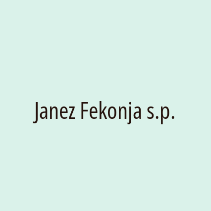 Janez Fekonja s.p. - Logotip