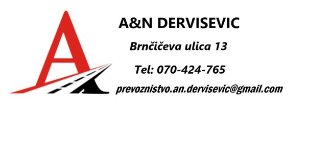 A&N Dervisevic, Prevozne In Pisarniške Storitve, Neja Pavlič s.p. - Logotip