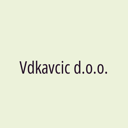 Vdkavcic d.o.o.