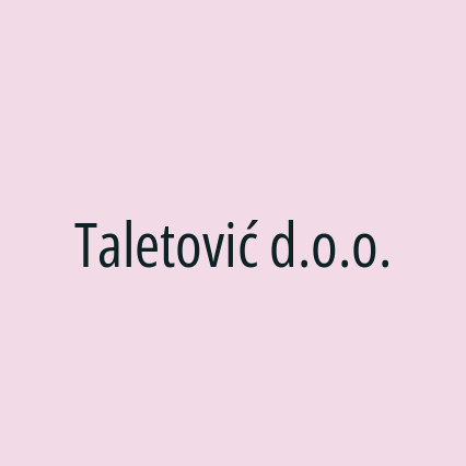 Taletović d.o.o. - Logotip