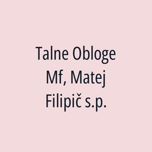 Talne Obloge Mf, Matej Filipič s.p. - Logotip