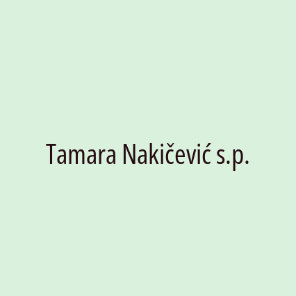 Tamara Nakičević s.p. - Logotip