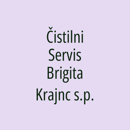 Čistilni Servis Brigita Krajnc s.p.