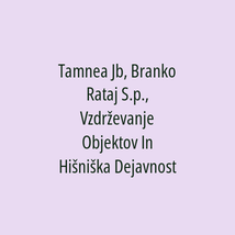 Tamnea Jb, Branko Rataj S.p., Vzdrževanje Objektov In Hišniška Dejavnost - Logotip