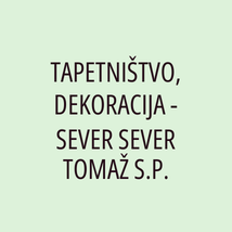 TAPETNIŠTVO, DEKORACIJA - SEVER SEVER TOMAŽ S.P. - Logotip