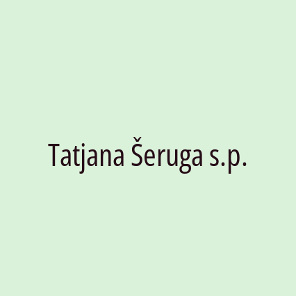 Tatjana Šeruga s.p. - Logotip