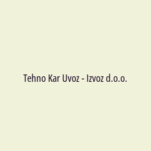 Tehno Kar Uvoz - Izvoz d.o.o. - Logotip