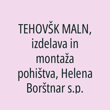 TEHOVŠK MALN, izdelava in montaža pohištva, Helena Borštnar s.p. - Logotip