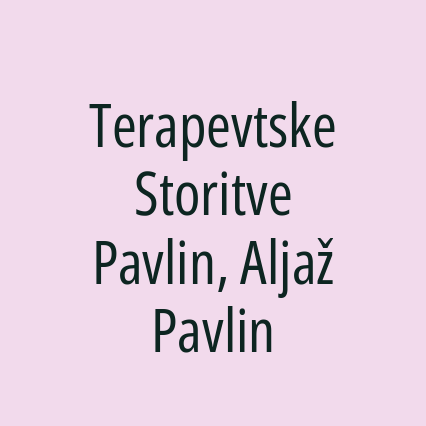 Terapevtske Storitve Pavlin, Aljaž Pavlin - Logotip